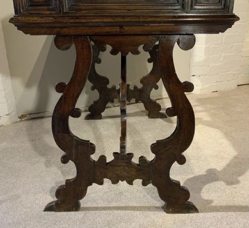 18TH CENTURY WALNUT GAMES TABLE - ADDITIONAL PHOTO 7