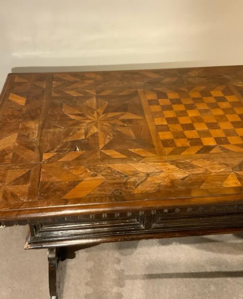 18TH CENTURY WALNUT GAMES TABLE - ADDITIONAL PHOTO 10