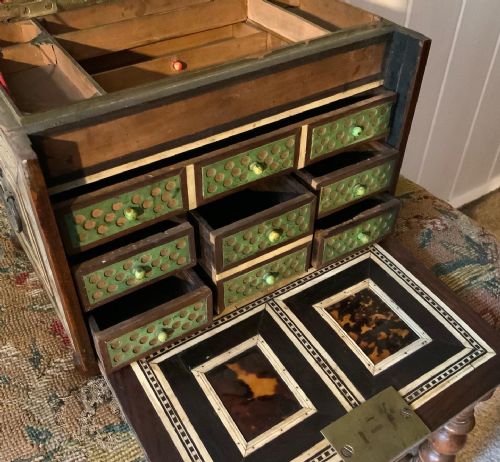 17TH CENTURY INDO PORTUGUESE TABLE CABINET - ADDITIONAL PHOTO 3