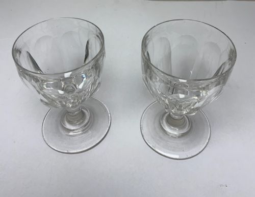 SET SIX GEORGIAN GLASS RUMMERS - ADDITIONAL PHOTO 2