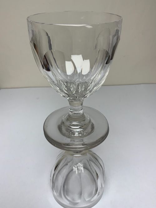 SET SIX GEORGIAN GLASS RUMMERS - ADDITIONAL PHOTO 3