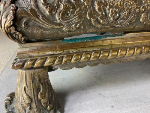 REGENCY PERIOD BRASS FENDER - ADDITIONAL PHOTO 6