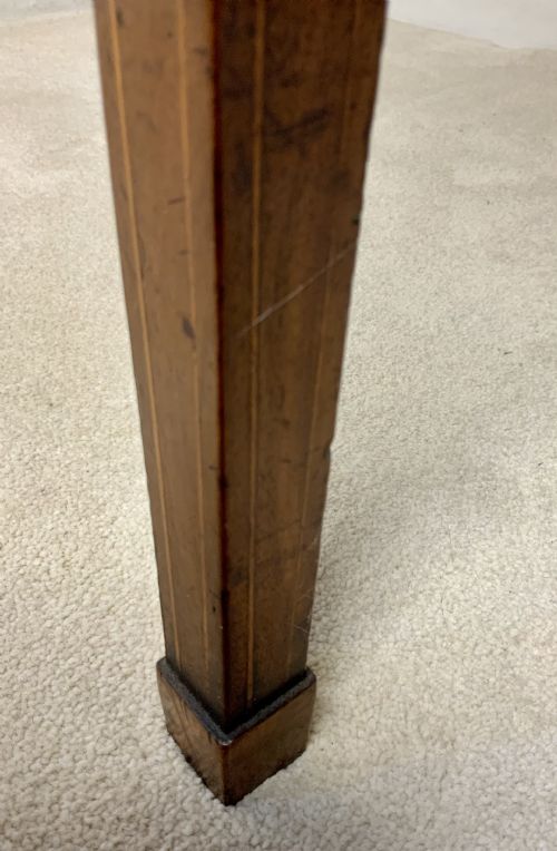 GEORGIAN MAHOGANY WRITING DESK - ADDITIONAL PHOTO 4