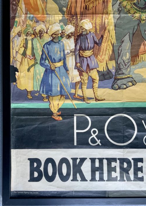 AN ORIGINAL TRAVEL POSTER - ADDITIONAL PHOTO 3
