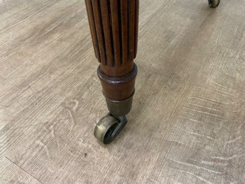 GEORGIAN MAHOGANY DINING TABLE TO SEAT 10 - ADDITIONAL PHOTO 7
