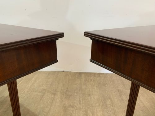 GEORGIAN MAHOGANY DINING TABLE TO SEAT 10 - ADDITIONAL PHOTO 8
