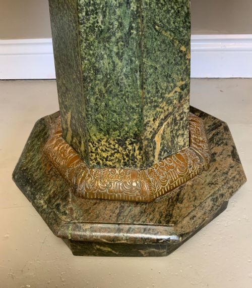 SPECIMEN TOPPED MARBLE TABLE - ADDITIONAL PHOTO 8