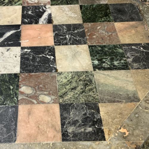 SPECIMEN TOPPED MARBLE TABLE - ADDITIONAL PHOTO 11