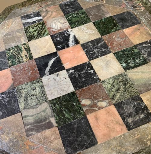 SPECIMEN TOPPED MARBLE TABLE - ADDITIONAL PHOTO 12