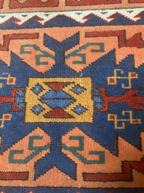 A CAUCASIAN KAZAK DESIGN RUG - ADDITIONAL PHOTO 2