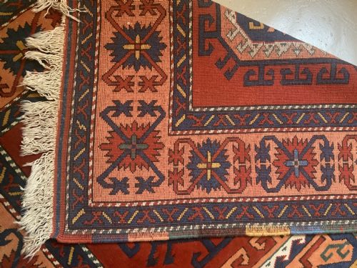 A CAUCASIAN KAZAK DESIGN RUG - ADDITIONAL PHOTO 7