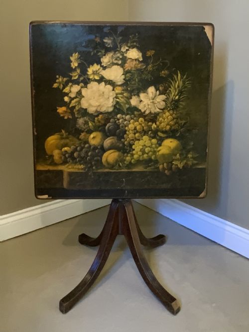 a late19th century mahogany based occasional table - CATEGORY: ANTIQUE TABLES - DATED 1900