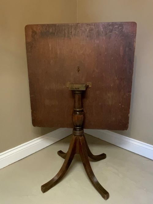 A LATE19TH CENTURY MAHOGANY BASED OCCASIONAL TABLE - ADDITIONAL PHOTO 5
