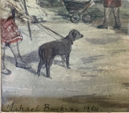 WATERCOLOUR PAINTING BY MICHAEL BROCKWAY - ADDITIONAL PHOTO 2