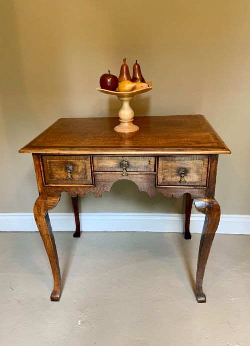 GEORGIAN OAK SIDE TABLE - ADDITIONAL PHOTO 1