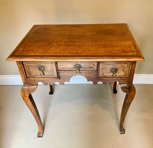 GEORGIAN OAK SIDE TABLE - ADDITIONAL PHOTO 5