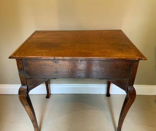 GEORGIAN OAK SIDE TABLE - ADDITIONAL PHOTO 7