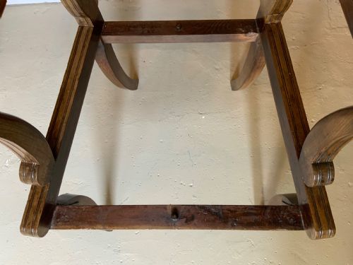 PAIR OF REGENCY PERIOD ELM ARM CHAIRS - ADDITIONAL PHOTO 11