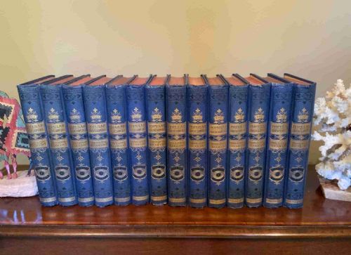 complete 19th century 14 volume encyclopaedia - CATEGORY: ANTIQUE MISCELLANEOUS - DATED VICTORIAN