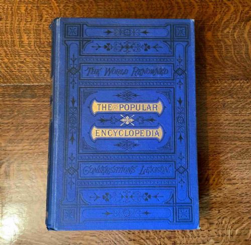 COMPLETE 19TH CENTURY 14 VOLUME ENCYCLOPAEDIA - ADDITIONAL PHOTO 2
