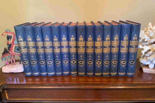 COMPLETE 19TH CENTURY 14 VOLUME ENCYCLOPAEDIA - ADDITIONAL PHOTO 10