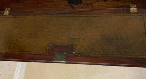 GEORGE III MAHOGANY BUREAU - ADDITIONAL PHOTO 10