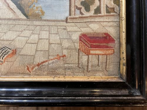 LATE 18TH CENTURY NEEDLEWORK - ADDITIONAL PHOTO 2
