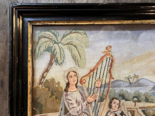 LATE 18TH CENTURY NEEDLEWORK - ADDITIONAL PHOTO 3
