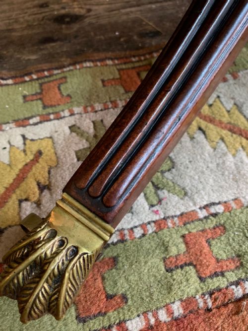 A REGENCY MAHOGANY BREAKFAST TABLE - ADDITIONAL PHOTO 5