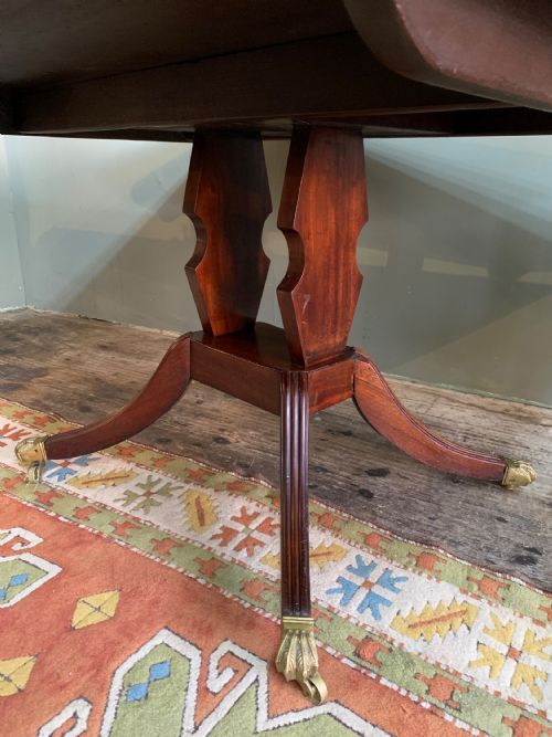 A REGENCY MAHOGANY BREAKFAST TABLE - ADDITIONAL PHOTO 8