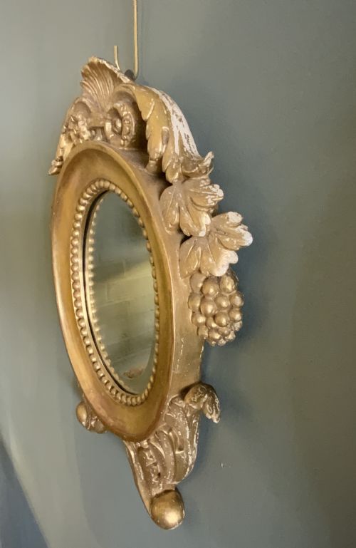 SMALL PAIR OF REGENCY WALL MIRRORS - ADDITIONAL PHOTO 3