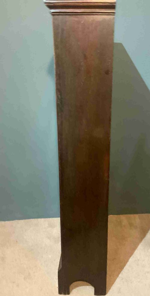 A TALL SLIM SINGLE DOOR OAK CABINET - ADDITIONAL PHOTO 4