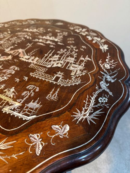 A FINE QUALITY CHINESE OCCASIONAL TABLE - ADDITIONAL PHOTO 3