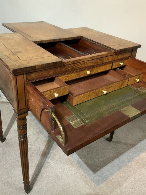 A REGENCY PERIOD GAMESWRITING TABLE - ADDITIONAL PHOTO 2