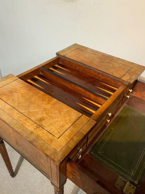 A REGENCY PERIOD GAMESWRITING TABLE - ADDITIONAL PHOTO 3