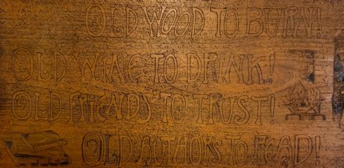 AN ARTS AND CRAFTS OAK PANEL - ADDITIONAL PHOTO 3