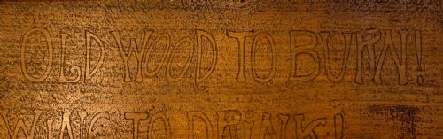 AN ARTS AND CRAFTS OAK PANEL - ADDITIONAL PHOTO 4