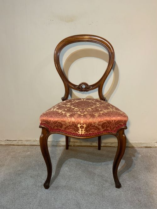 SET OF SIX EARLY VICTORIAN ROSEWOOD DINING CHAIRS - ADDITIONAL PHOTO 2