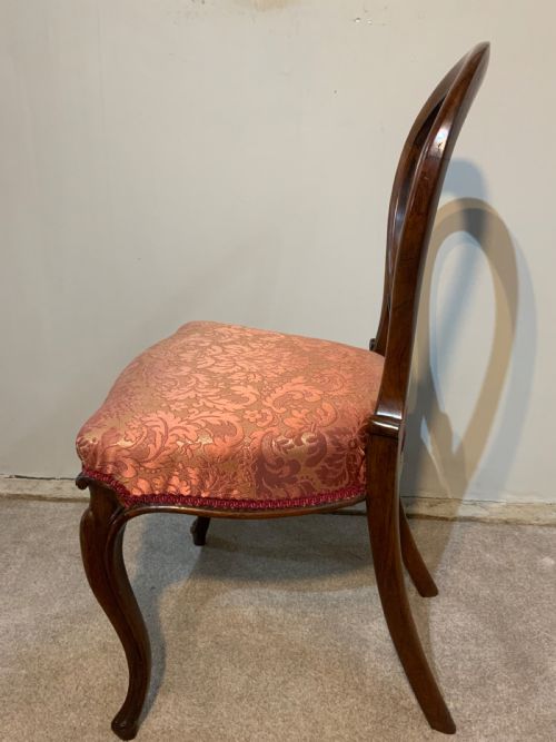 SET OF SIX EARLY VICTORIAN ROSEWOOD DINING CHAIRS - ADDITIONAL PHOTO 5