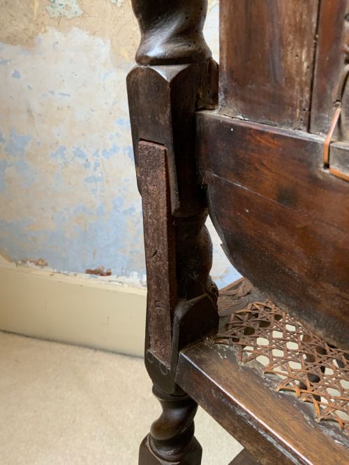 A PAIR OF CHARLES II WALNUT SIDE CHAIRS - ADDITIONAL PHOTO 16