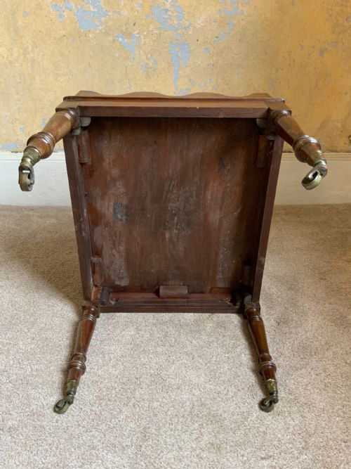 A GEORGIAN MAHOGANY WINE BOTTLE CARRIER - ADDITIONAL PHOTO 6