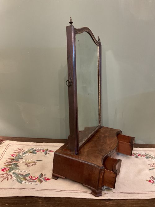 A GEORGE II PERIOD TOILET MIRROR - ADDITIONAL PHOTO 2