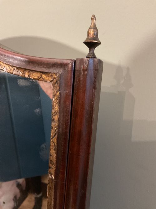 A GEORGE II PERIOD TOILET MIRROR - ADDITIONAL PHOTO 3