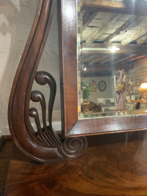 A REGENCY PERIOD TOILET MIRROR - ADDITIONAL PHOTO 4