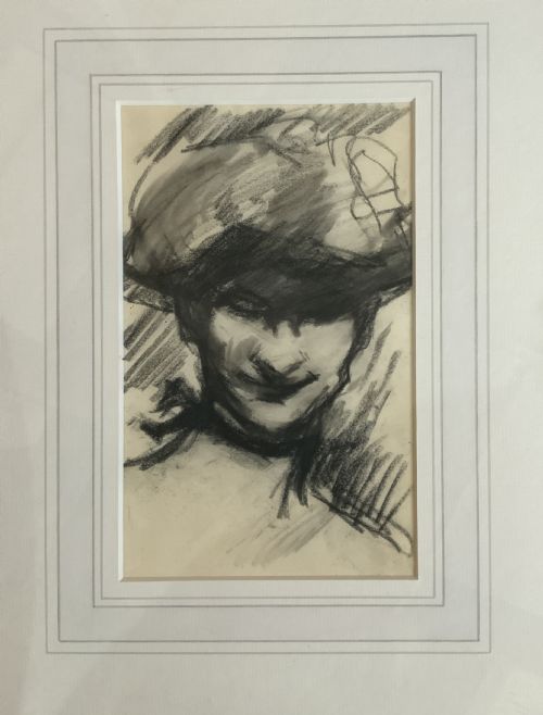 DRAWING BY SCOTTISH ARTIST J D FERGUSSON - ADDITIONAL PHOTO 2