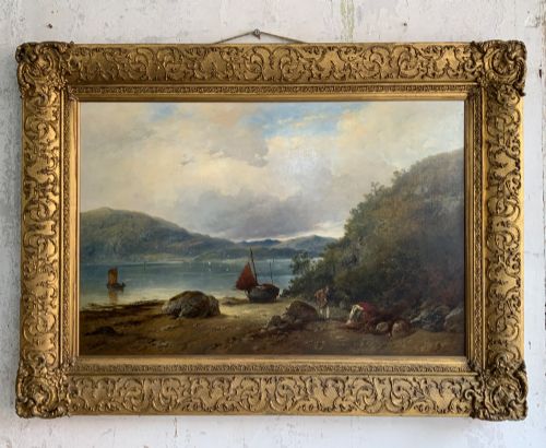 A Large Landscape Oil on Canvas