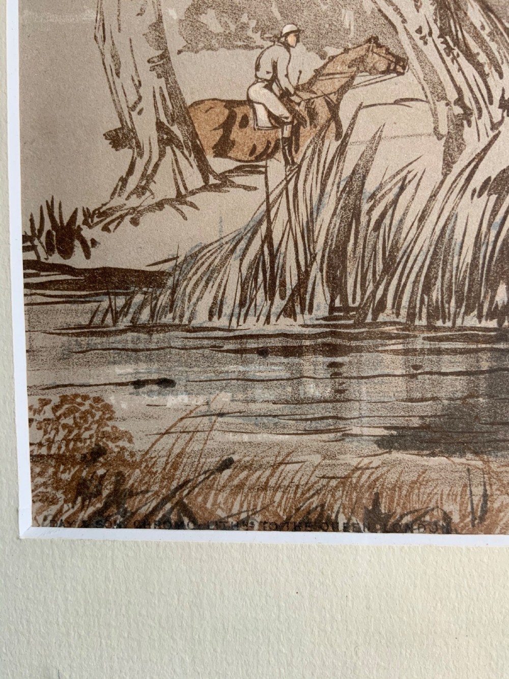A pair of 19th century lithographs , J F Herring senior View VI