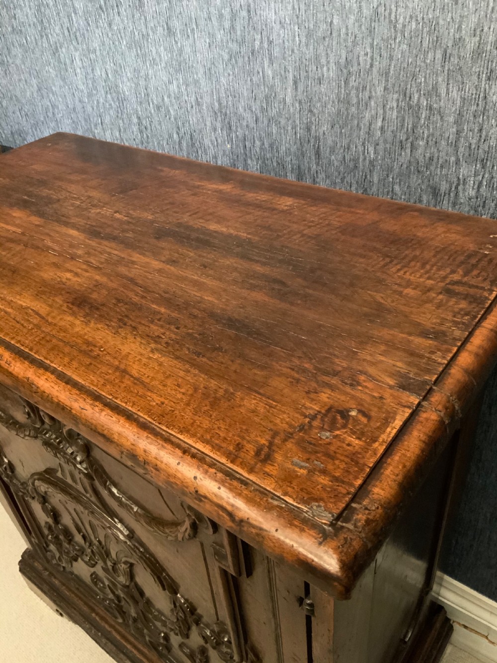 A 17th century Italian walnut cabinet View VII