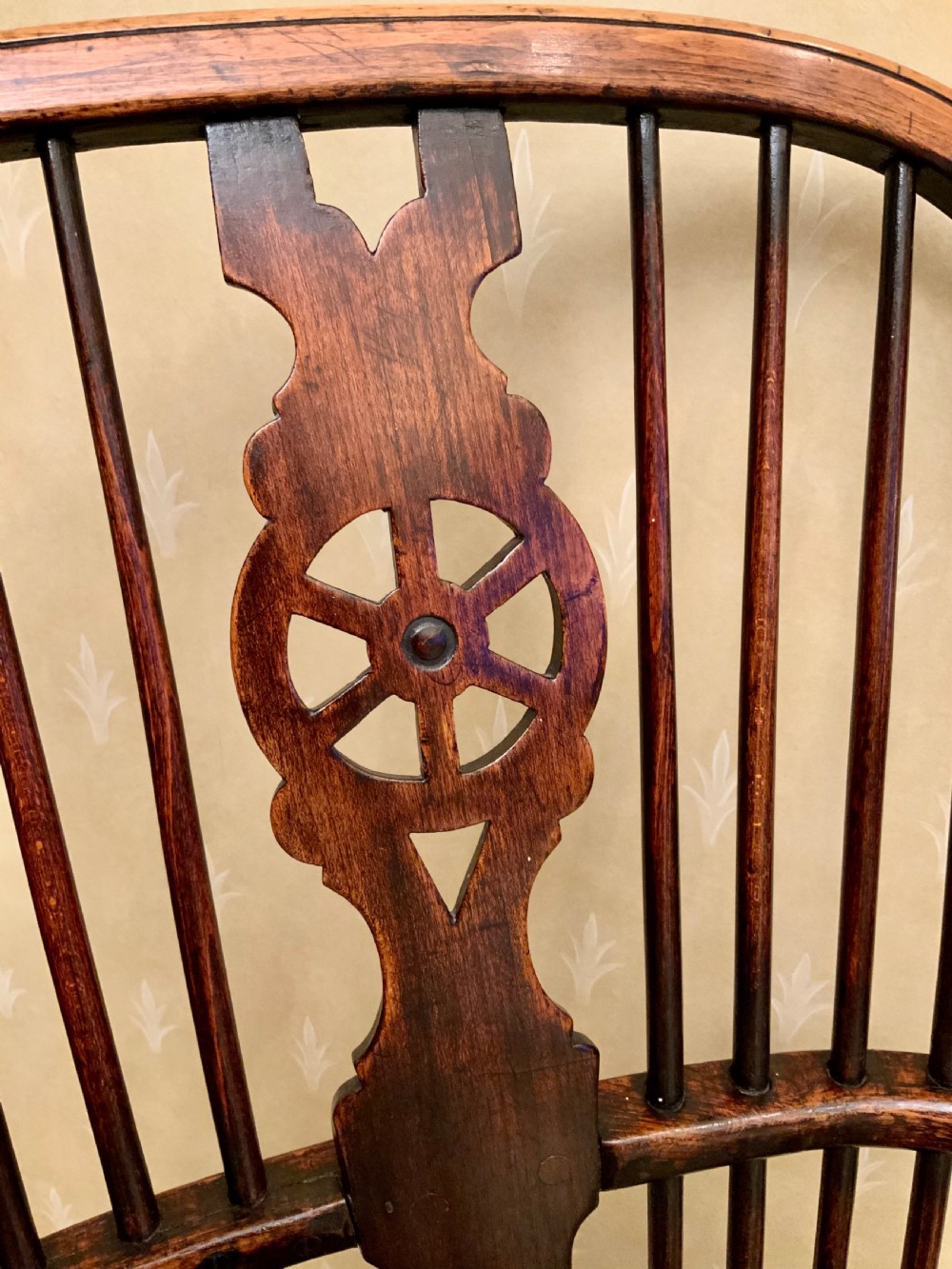 An early 19th century ash and elm Windsor chair View VI