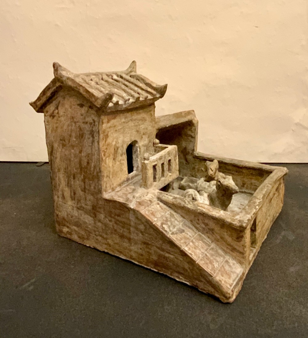 A Chinese Han Dynasty pottery farm View III